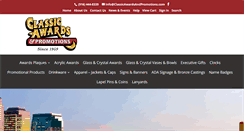Desktop Screenshot of classicawardsandpromotions.com